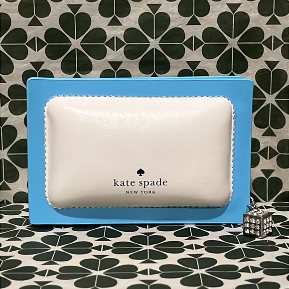 ♠️kate spade Coffee Break 3D Sugar Packet Small Card Holder Wallet NWT - Picture 9 of 15